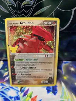 Team Magma’s Groudon 9/95 - Celebrations - Holo Rare Pokemon Card Near Mint - Image 1