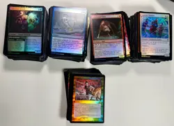 MTG only Foil cards lot of 450 uncommons commons lands Magic the Gathering - Image 1