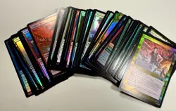 MTG only Foil cards lot of 450 uncommons commons lands Magic the Gathering - Image 2