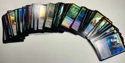 MTG only Foil cards lot of 450 uncommons commons lands Magic the Gathering - Image 3