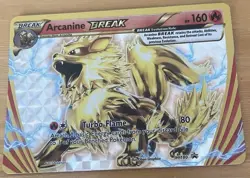 Arcanine Break XY180 Holo Promo Pokemon Card - Image 1