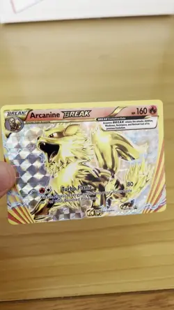 Arcanine Break XY180 Holo Promo Pokemon Card - Image 2