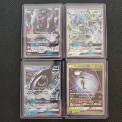 Darkrai + Drampa + Pheromosa + Tapu Fini GX - Japanese Pokemon Cards - Lot #57 - Image 1
