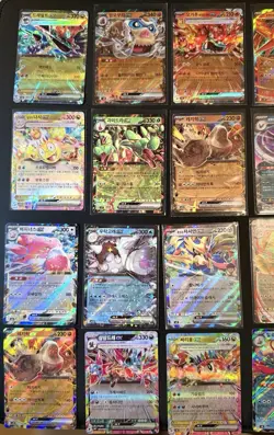 36x Double Rare Pokemon EX Card Lot (KOREAN) NO RESERVE - Image 4
