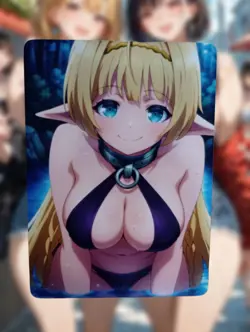Shera L. Greenwood How Not To Summon A Demon Lord Anime Waifu Sexy Hentai Card - Image 1