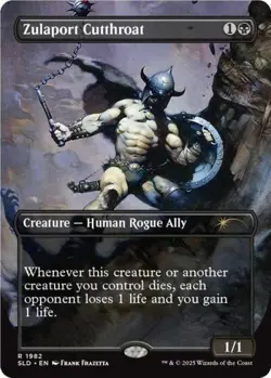 Zulaport Cutthroat (1982) - Near Mint MTG Secret Lair - Image 1