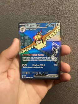 Pokemon Pigeot EX TCG Card 225/197 Obsidian Flames PSA 10 CONTENDER - Image 1