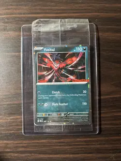 NEW RARE Yveltal GameStop Mega Evolution Promo Card [Sealed] - Image 1