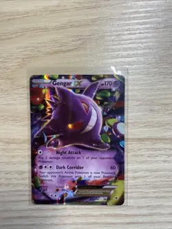 Pokemon Card - Gengar EX 34/119 XY - Phantom Forces Holo LP 🔥 - Image 1