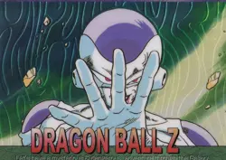 Dragon Ball Z Freeza Holochrome & Chromium Ripple W/ Acrylic Protector 3 Cards - Image 2