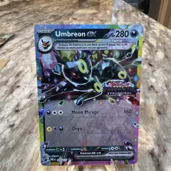 Umbreon ex 60/131 Stamped Pokemon Prismatic Evolutions Promo Sealed Card - Image 1