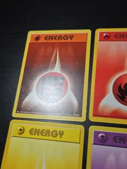 Pokemon TCG Vintage Base Set Shadowless Complete Energy Card Lot Psychic 101/102 - Image 5