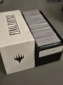 Lot (#2) of 450+ Magic the Gathering MtG TCG cards in Final Fantasy bundle box - Image 1