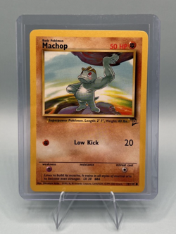 MACHOP - 78/130 - Base Set 2 - Pokemon Card - NM - Image 1