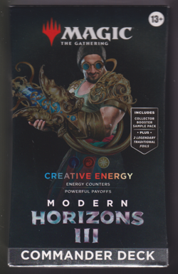 MTG Modern Horizons 3 Commander Deck - Creative Energy Sealed - Image 1