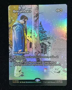 2025 Magic The Gathering MTG Marvel EN Foil M 0006 Rest in Peace KM035 - Image 1