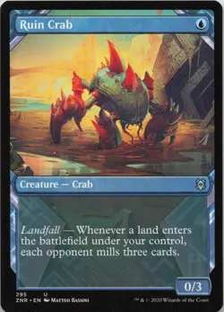 Ruin Crab (Showcase) U Zendikar Rising 295 - LP - Image 1