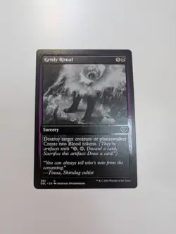 MTG - Grisly Ritual - Innistrad: Double Feature NM/M Condition - Image 1