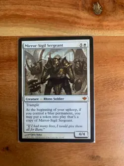 x1 MTG Mirror-Sigil Sergeant LP #12/145 Conflux Magic the Gathering - Image 1