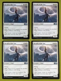 Herald of the Sun x4 Core Set 2020 M20 4x Playset Magic the Gathering MTG - Image 1