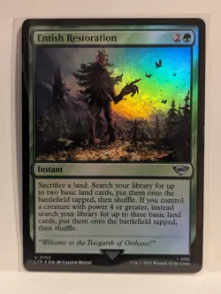 Magic: Lord of the Rings: Entish Restoration #163 Foil! - Image 1