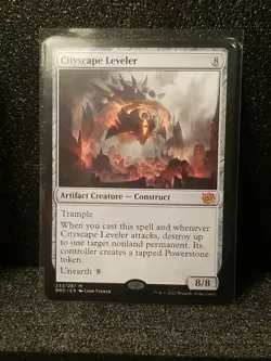 MTG Magic the Gathering Cityscape Leveler (233/416) The Brothers' War NM - Image 1