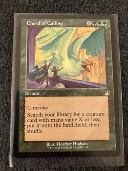 Magic The Gathering MTG - Chord of Calling (Retro Frame) - RVR - Image 1