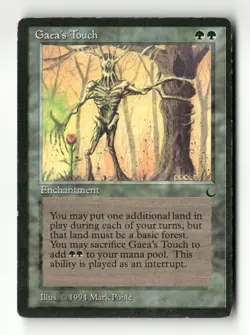 Gaea's Touch The Dark # Magic the Gathering - Image 1