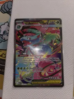 Mega Venusaur EX SIR 177/132 Mega Evolution English Pokemon TCG Near Mint Card - Image 2