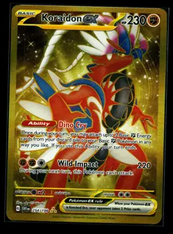 Koraidon ex 254/198 Pokemon SV01: Scarlet & Violet Base Set Hyper Rare NM - Image 1