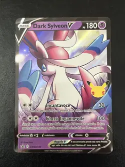 Pokemon TCG Dark Sylveon V SWSH134 Celebrations NM - Image 1