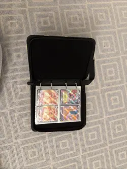 POKEMON CARD BINDER WITH ALL CARDS INSIDE. FULL RARE COLLECTION - Image 1