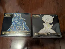 Pokemon Center Mega Evolution Gardevoir & Lucario ETB Set Of 2 New Sealed - Image 1