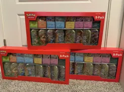 Pokemon TCG: Scarlet & Violet- Prismatic Evolutions Mini Tin Costco Collection - Image 1