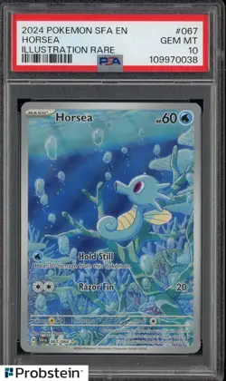 Pokemon Shrouded Fable Horsea 067 PSA 10 Gem Mint - Image 1