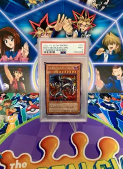 Red-Eyes Black Metal Dragon (Forbidden Memories) FMR-001 Yu-Gi-Oh! PSA 9 - Image 1