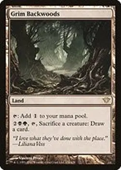 Grim Backwoods - Dark Ascension | MTG Card - Image 4