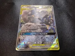 Lucario & Melmetal GX SM192 Full Art Black Star Promo Tag Team Pokemon Card HP - Image 2