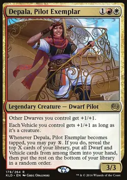 Depala, Pilot Exemplar - Kaladesh | MTG Card - Image 3
