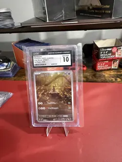 CGC 10 Sandygast 075/071 AR Art Rare Clay Burst sv2D Pokemon Card - Image 1