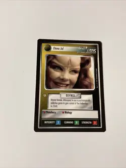 Star Trek CCG Personnel Non-Aligned Etana Jol Uncommon Black Boarder Card - Image 1