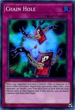 Chain Hole - DANE-EN077 - Super Rare - Unlimited Edition Near Mint Yugioh! Card - Image 1