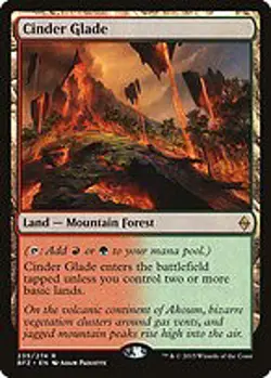 Cinder Glade - Battle for Zendikar | MTG Card - Image 4