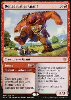 Bonecrusher Giant // Stomp - Throne of Eldraine | MTG Card - Image 3