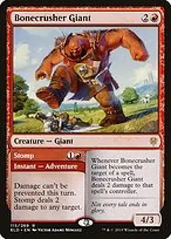 Bonecrusher Giant // Stomp - Throne of Eldraine | MTG Card - Image 4