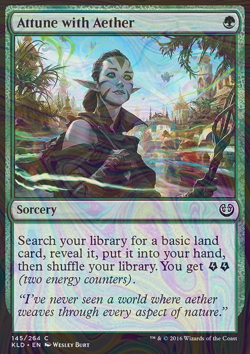 Foil Attune with Aether - Kaladesh | MTG Card - Image 3