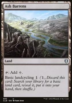 Ash Barrens - Commander Legends: Battle for Baldur's Gate | MTG Card - Image 3