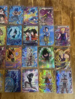 Dragon Ball Super Card Game TCG Theme Selection History Of Son Goku + Vegeta NM - Image 4