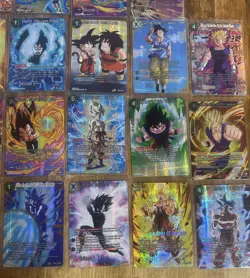 Dragon Ball Super Card Game TCG Theme Selection History Of Son Goku + Vegeta NM - Image 5