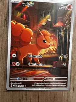 Vulpix 138/132 Mega Evolution Full Art Minty! NM Pokemon Card - Image 4